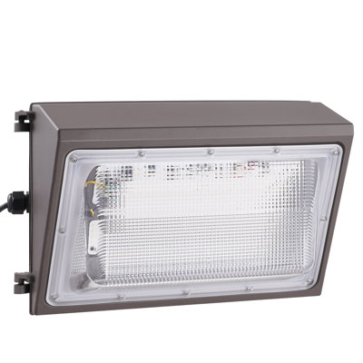 LED Wall Pack Lights 120W 240 - Head LED Hardwired Dusk to Dawn Outdoor Security Wall Pack