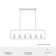 Kerrison 6 Light Linear Chandelier
