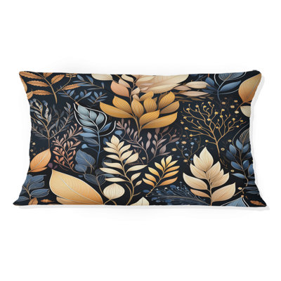 Earthy Tones Natures Palette Botanical Plants II - Coussin imprimé de plantes