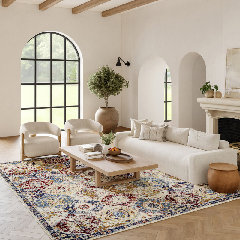 Martese Oriental Indoor Rug, Rectangle 9' x 12'