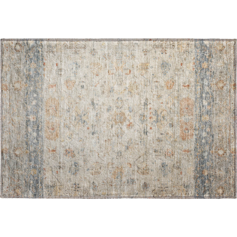 Tapis lavable à la machine de qualité supérieure Mayfield AMF2323, Beige, 1 pi 8 po x 2 pi 6 po