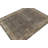 Rug & Kilim’S Distressed  Runner In Black With Beige Herati Pattern-121965798