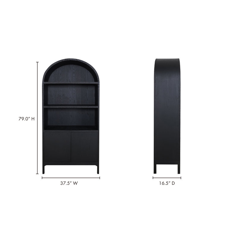Wilde Accent Cabinet,  Black