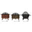 Square Steel Wood Burning Smokeless Fire Pit