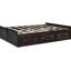 Structure de lit grand en bois coloré avec 6 tiroirs pour le style et la construction-1506924310