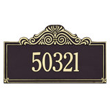 Villa Nova 1-Line Wall Address Plaque
