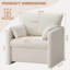 32.7'' Oversized Chenille Accent Chair-802451602