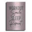 «Workout, Smile, Sleep, Répétition» par Lux + Me Designs, Art mural-710592083