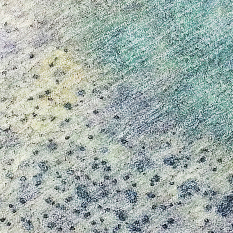Tapis intérieur / extérieur Kyrie avec envers antidérapant, Tapis de couloir 2 pi 3 po x 7 pi 6 po
