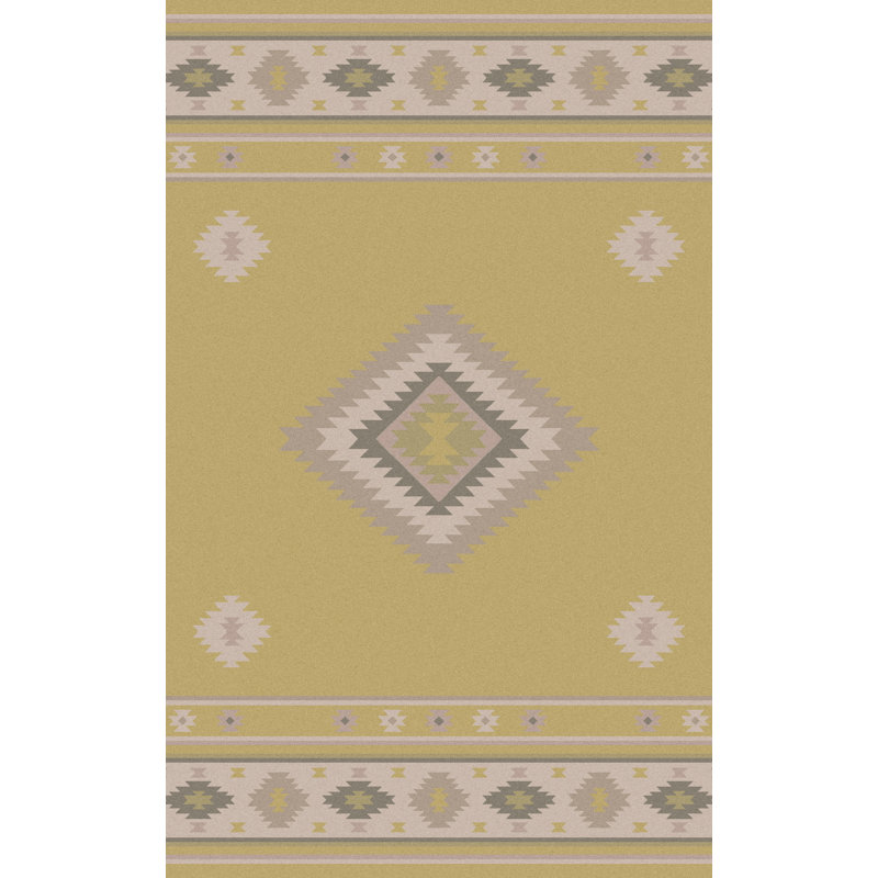 Wellsville Wool Southwestern Indoor Rug, Rectangle 8' x 11'