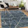 Osvalda Washable Abstract Rug
