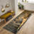 Floral Theme Handmade Printed Rug with Soft Pile Ideal for Enhancing the Aesthetics of Your Living Room or Bedroom-1654182549