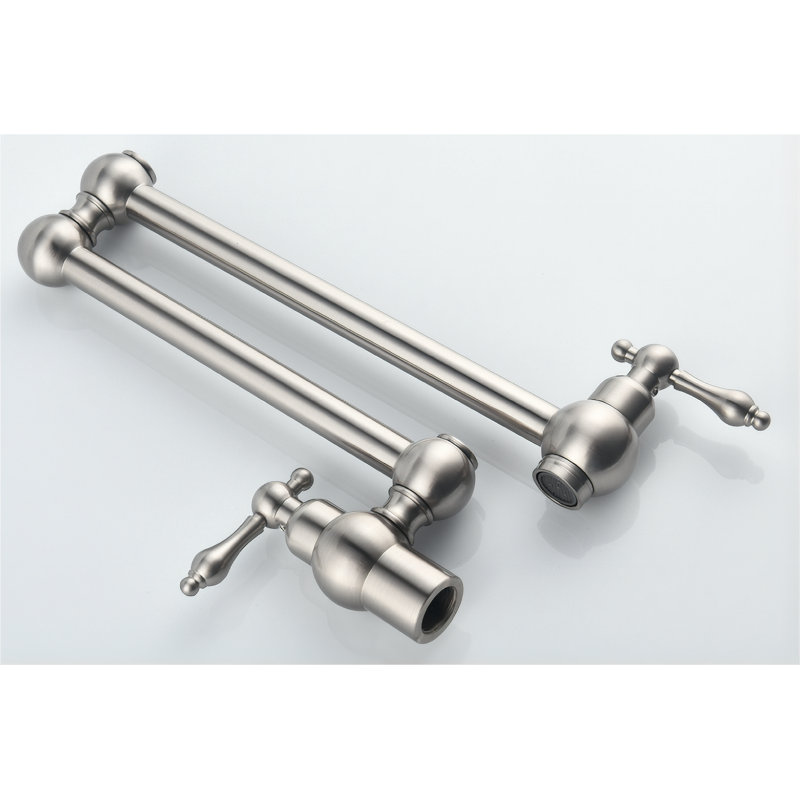 KISRAIS Kitchen Faucet, Brushed Nickel