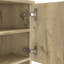 Armoire élégante à deux portes - H 66,81 po x l 14,01 po x P 23,91 po-94239251
