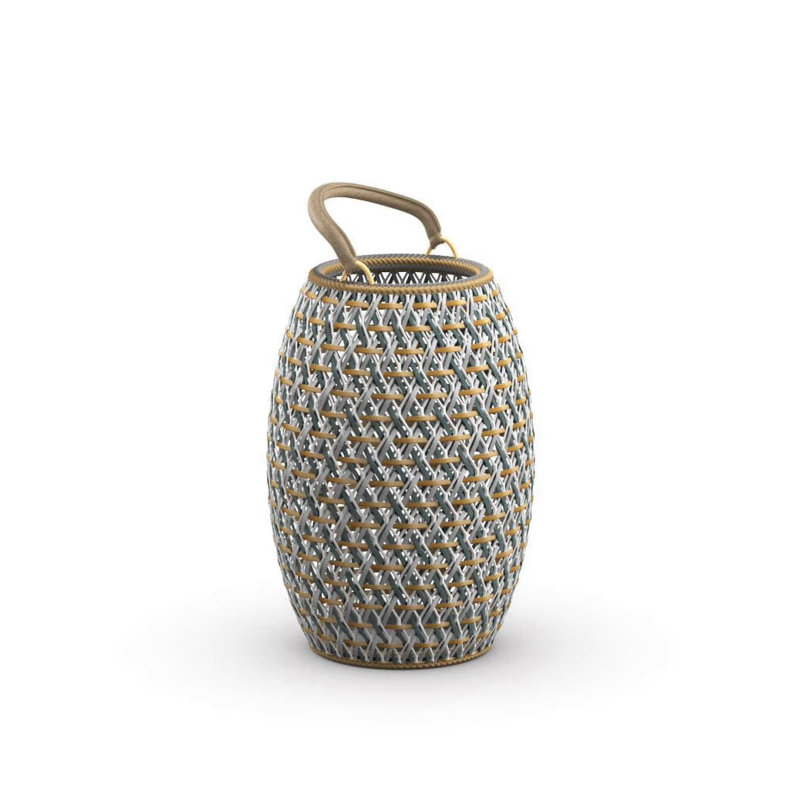 Dala Lantern, Bahamas, 18.5" H x 13.5" W x 13.5" D