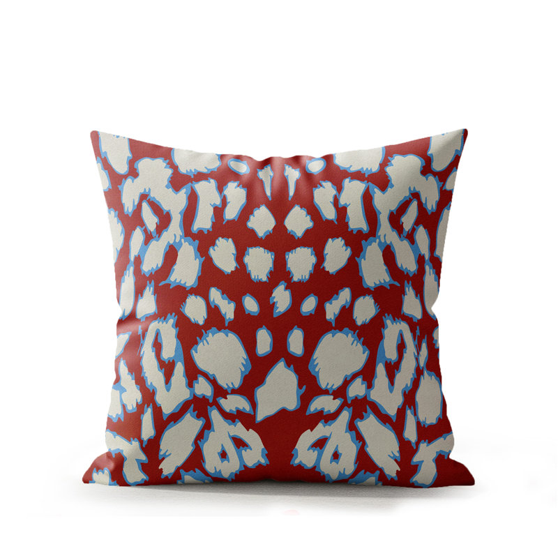 Coussin Kama, Éclat de framboise, 16 po x 16 po