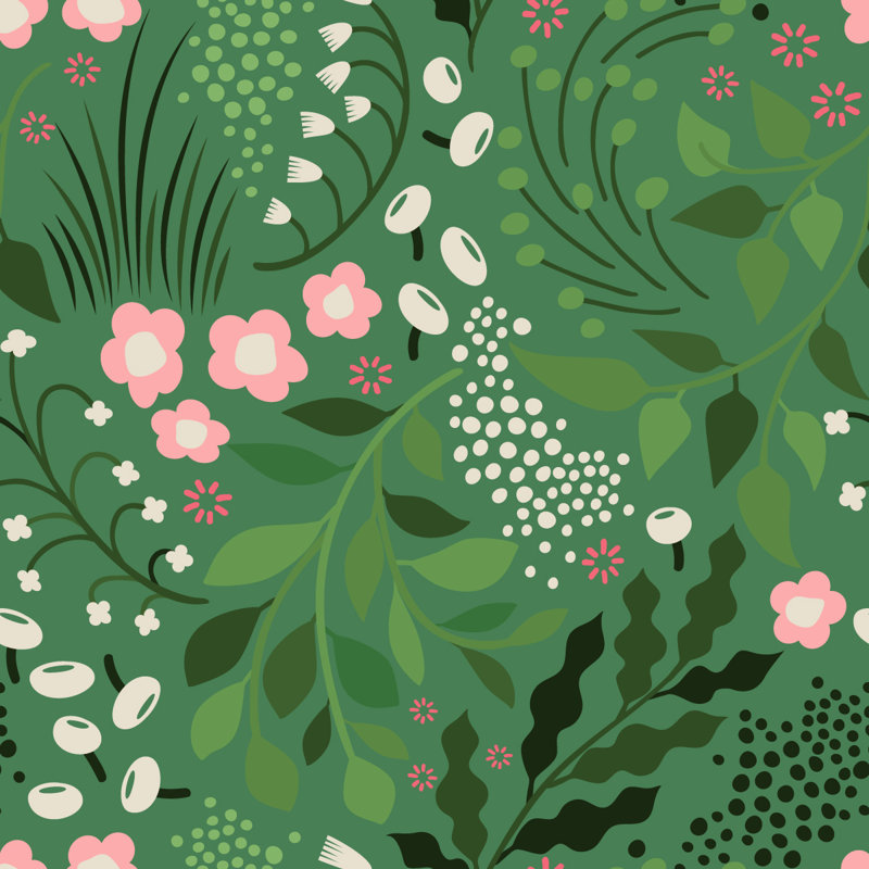 Floral Tile
