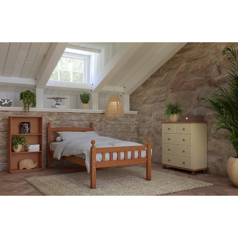 Barhorst 100.3cm H x 55.2cm W Standard Bookcase, Light Cherry