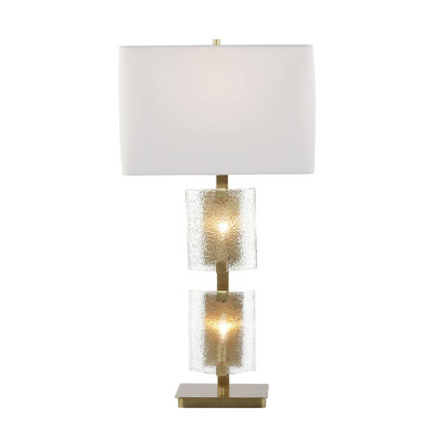 Lampe de table Gemelle, laiton