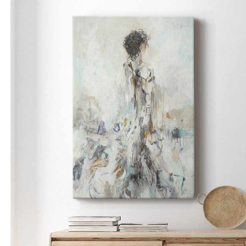 Romance romantique II - impression sur toile tendue, H 18 po x l 12 po x P 1 po