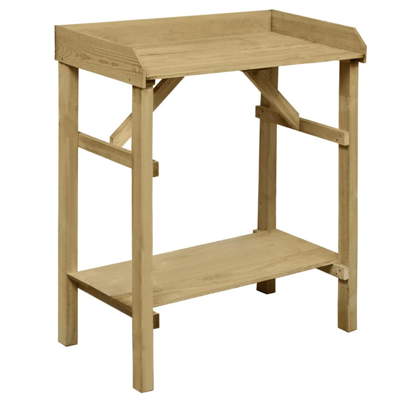 Wood Plant Stand