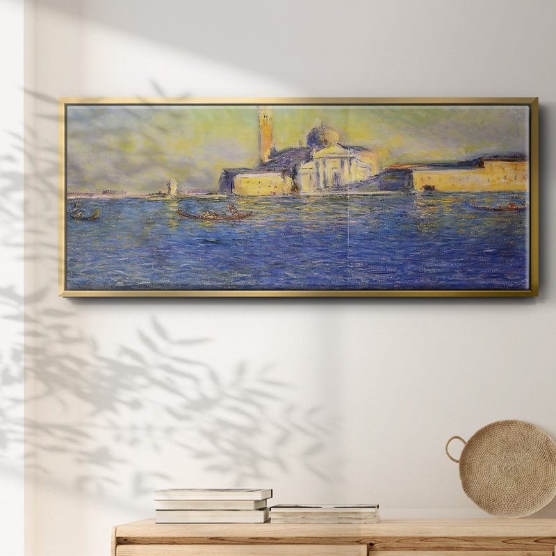 San Giorgio Maggior, 1908 03 - Toile encadrée, H 24 po x l 60 po