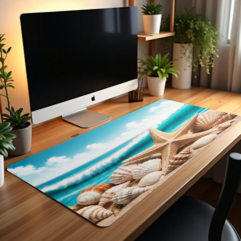 Polyester Desk Pad, 23.6x13.8
