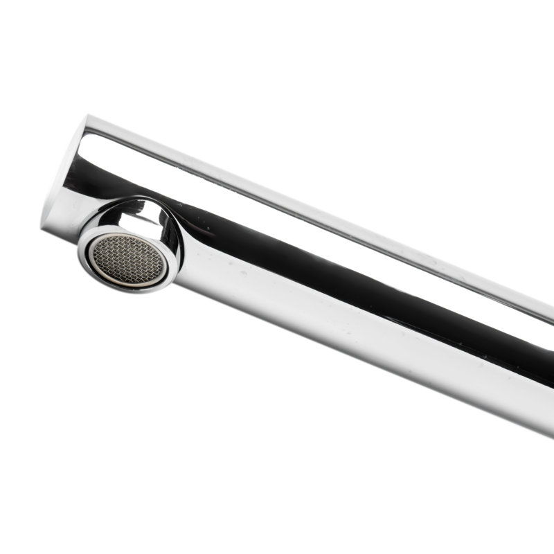 1 Handle Wall Bathtub Spout, Polished Chrome