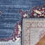 Tapis oriental bourgogne / ivoire Barcus-1168039217
