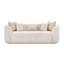 Ariana 83'' Velvet Round Arm Loveseat-665217096-651366590
