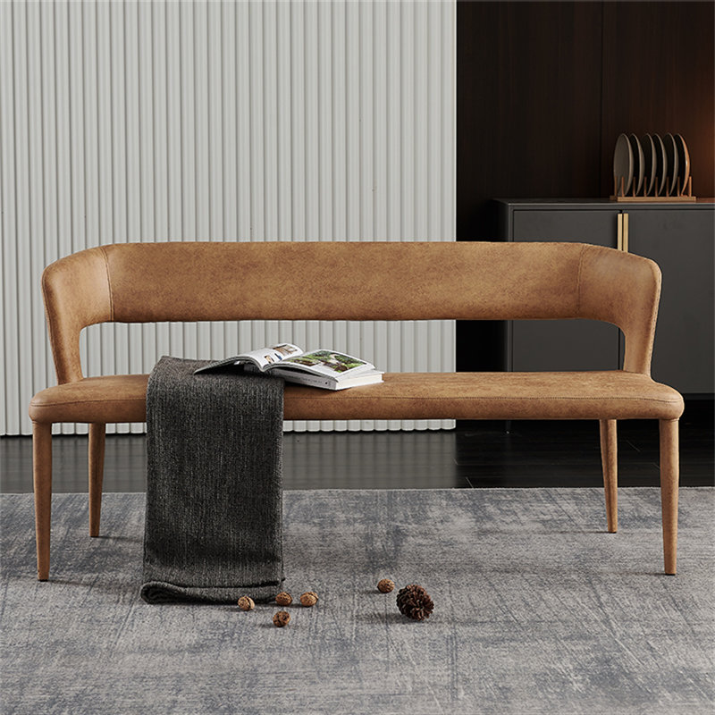 Banc de luxe Simple Light, Brun