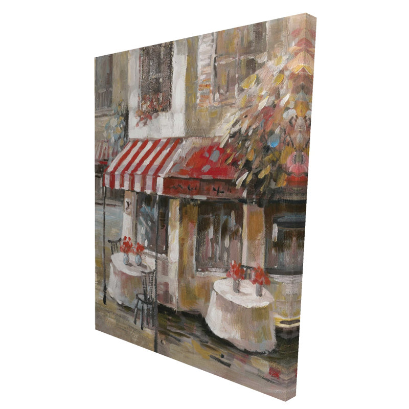 restaurant terrace - Office Contemporary canvas decor