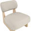 Fauteuil d'appoint en cuir Vetra Lystra-121555199-121555203