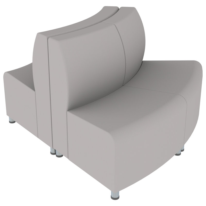 Ensemble 3 pièces de sièges Pro Edge Connect, Gris