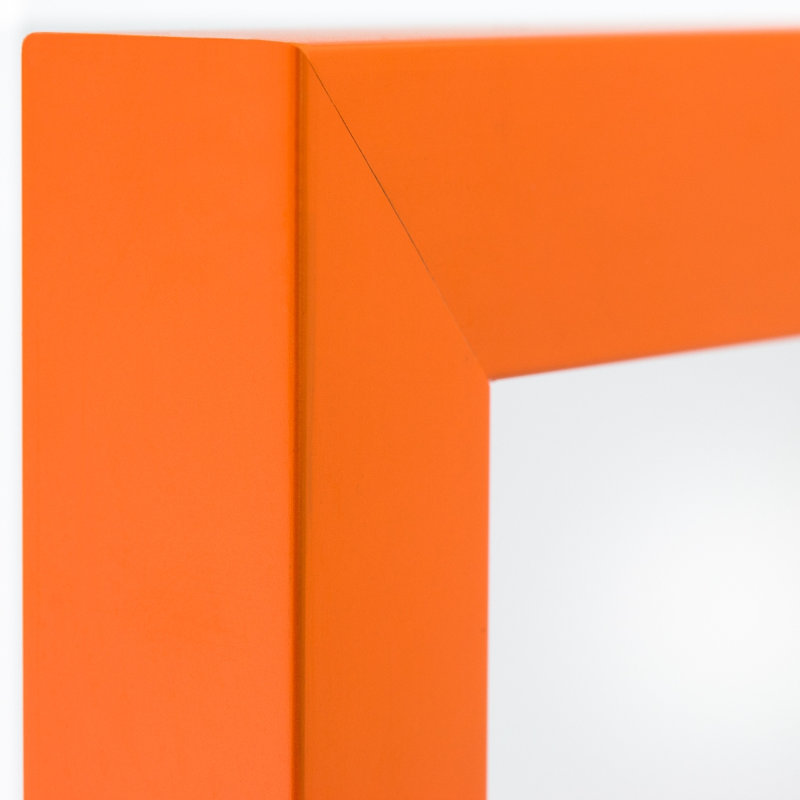 Cadre photo confetti 0,875 po Confetti, L 20 po x H 30 po avec passe-partout l 16 po x H 2, Orange