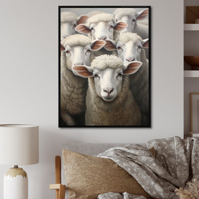 " Realistic Sheeps Portrait "