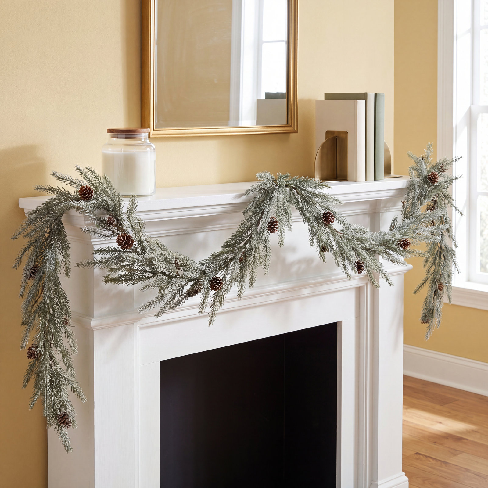5'' in. Faux Pine Garland