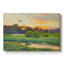 Canard volant au coucher du soleil-Bruno Liljefors-Toile tendue avec châssis-1894-1403823014