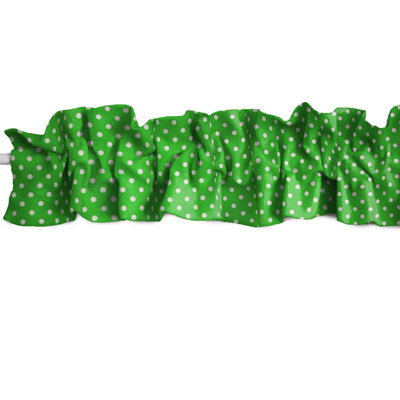 Cantonnière à mini-pois