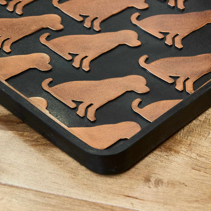Eddie Bauer Allover Golden Rubber Boot Trays