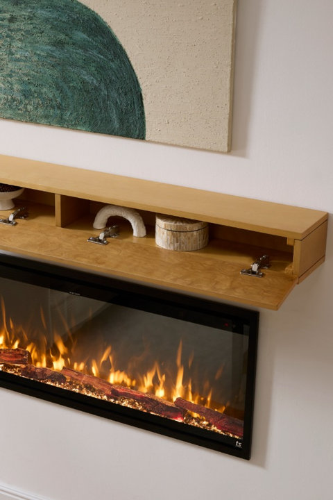 Shop Touchstone Solid Wood Mantel Shelve
