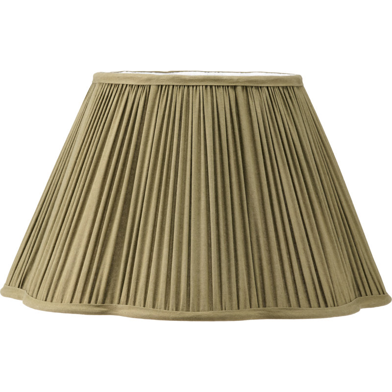 Cotton Empire Lamp Shade ( Uno ), Green, 23" H x 40" W x 40" D