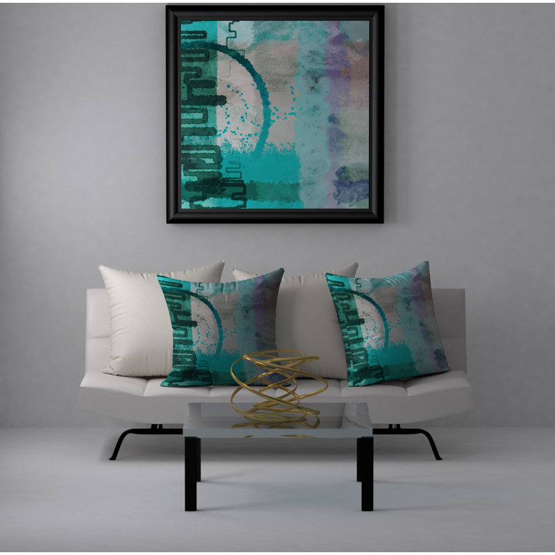  Housse de coussin carré et insert, 18" x 18"