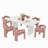 Modern Double Pedestal Dining Table Set-1152437828-1152437826