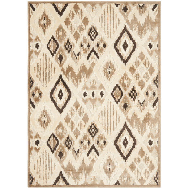 Paolini Paradise Performance Ikat Rug, Rectangle 5'3" x 7'6"