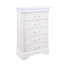 Commode verticale à 5 tiroirs avec éclairage décoratif DEL