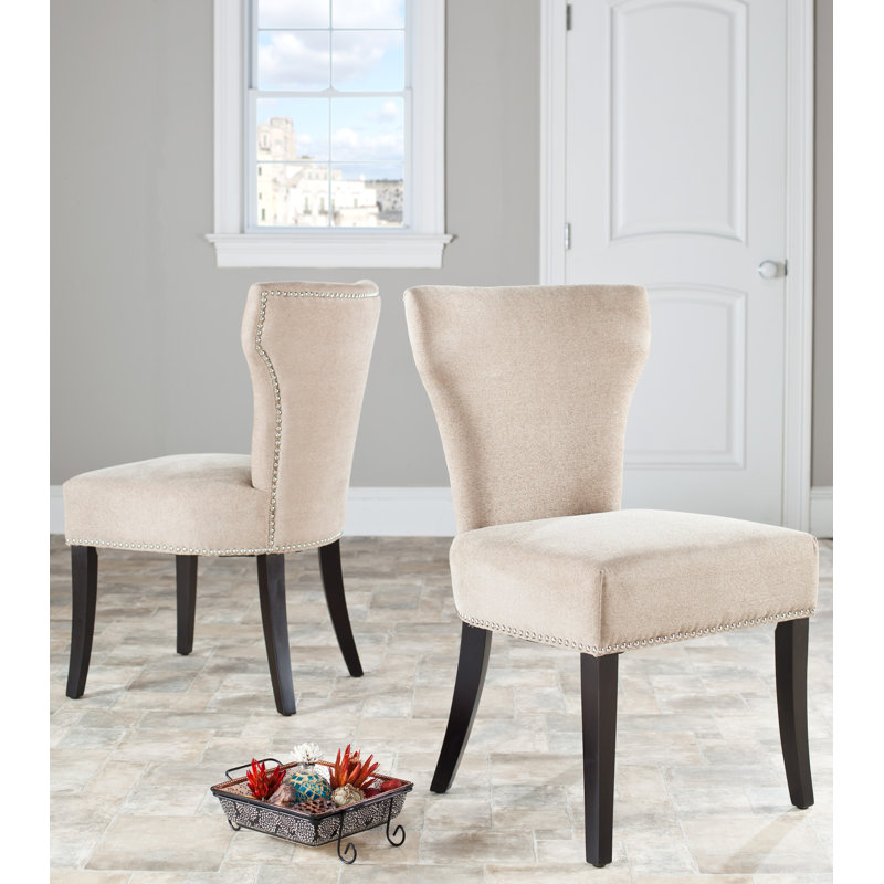 Chaise d’appoint rembourrée Jappic, Blé