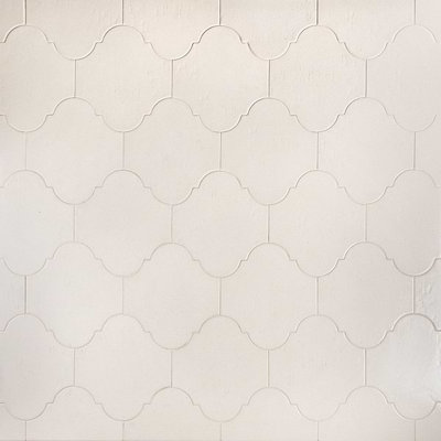 Cavallo 8x10 Arabesque Glossy Porcelain Tile