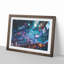 High Above Times Square in Abstract - Picture Frame Graphic Art Print-55763221-55763224