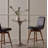 Roksana Bar Height Pedestal Dining Table-88233502-88233503
